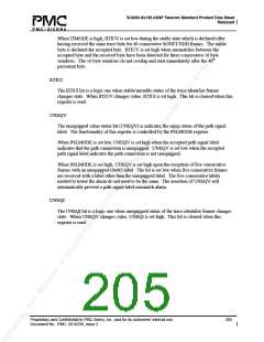 浏览型号PM5380-BI的Datasheet PDF文件第205页
