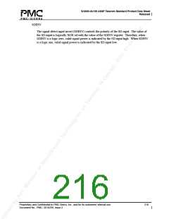 浏览型号PM5380-BI的Datasheet PDF文件第216页