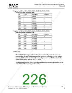 浏览型号PM5380-BI的Datasheet PDF文件第226页
