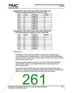 浏览型号PM5380-BI的Datasheet PDF文件第261页