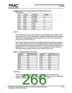 浏览型号PM5380-BI的Datasheet PDF文件第266页
