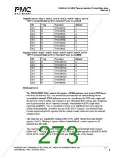 浏览型号PM5380-BI的Datasheet PDF文件第273页