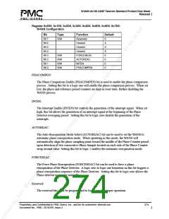 浏览型号PM5380-BI的Datasheet PDF文件第274页