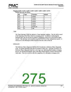 浏览型号PM5380-BI的Datasheet PDF文件第275页