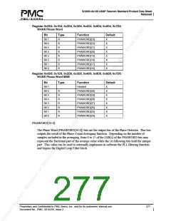 浏览型号PM5380-BI的Datasheet PDF文件第277页