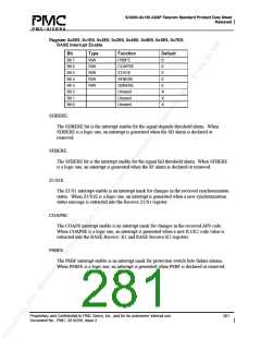 浏览型号PM5380-BI的Datasheet PDF文件第281页