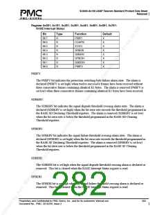浏览型号PM5380-BI的Datasheet PDF文件第282页