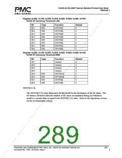 浏览型号PM5380-BI的Datasheet PDF文件第289页
