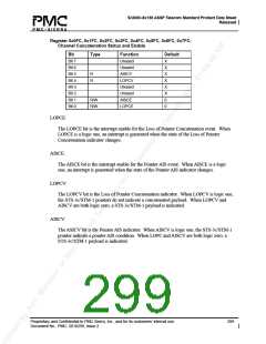 浏览型号PM5380-BI的Datasheet PDF文件第299页