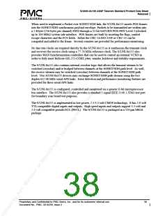 浏览型号PM5380-BI的Datasheet PDF文件第38页