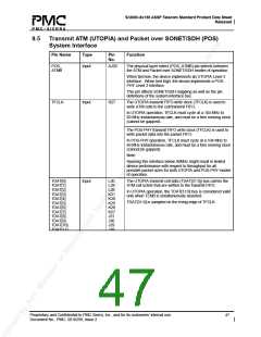 浏览型号PM5380-BI的Datasheet PDF文件第47页