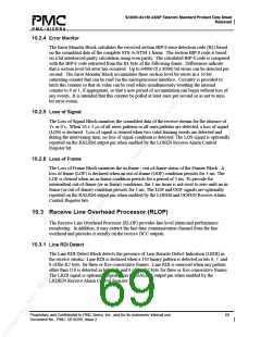 浏览型号PM5380-BI的Datasheet PDF文件第69页