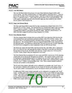 浏览型号PM5380-BI的Datasheet PDF文件第70页