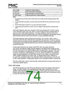 浏览型号PM5380-BI的Datasheet PDF文件第74页