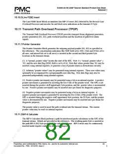 浏览型号PM5380-BI的Datasheet PDF文件第82页