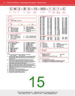 浏览型号CB3-B0-26-618-12C-D的Datasheet PDF文件第15页
