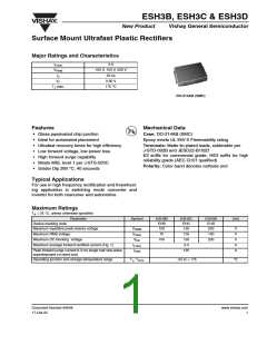 浏览型号ESH3B-E3的Datasheet PDF文件第1页