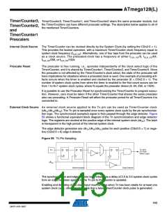 浏览型号ATMEGA128L-8AL的Datasheet PDF文件第143页