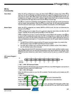浏览型号ATMEGA128L-8AL的Datasheet PDF文件第167页
