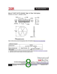 浏览型号IRLML6402TRPBF-1的Datasheet PDF文件第8页