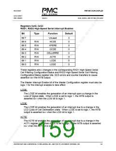 浏览型号PM7350-PGI的Datasheet PDF文件第159页