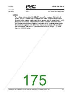 浏览型号PM7350-PGI的Datasheet PDF文件第175页