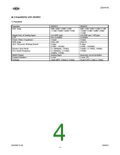 浏览型号AK4634EC的Datasheet PDF文件第4页