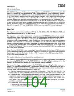 浏览型号IBM3009K2672的Datasheet PDF文件第104页