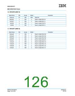 浏览型号IBM3009K2672的Datasheet PDF文件第126页