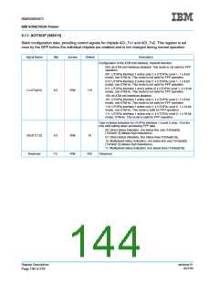 浏览型号IBM3009K2672的Datasheet PDF文件第144页