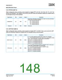 浏览型号IBM3009K2672的Datasheet PDF文件第148页