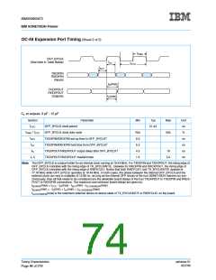浏览型号IBM3009K2672的Datasheet PDF文件第74页