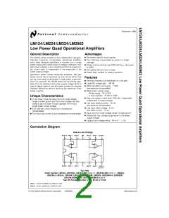 浏览型号LM124J/883B的Datasheet PDF文件第2页