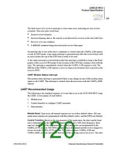 浏览型号EZ80L92AZ020SC00TR的Datasheet PDF文件第120页