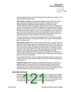浏览型号EZ80L92AZ020SC00TR的Datasheet PDF文件第121页
