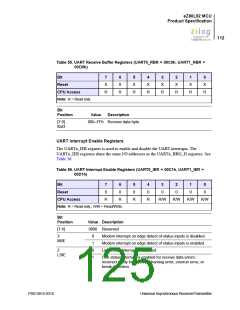 浏览型号EZ80L92AZ020SC00TR的Datasheet PDF文件第125页
