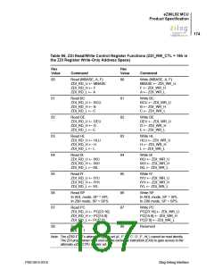 浏览型号EZ80L92AZ020SC00TR的Datasheet PDF文件第187页