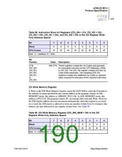 浏览型号EZ80L92AZ020SC00TR的Datasheet PDF文件第190页