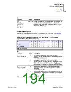 浏览型号EZ80L92AZ020SC00TR的Datasheet PDF文件第194页