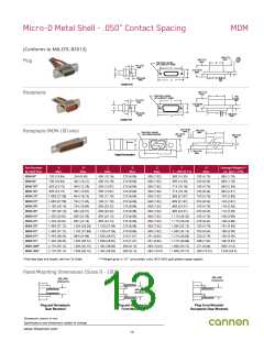 浏览型号MDM-9SCBRP-A141的Datasheet PDF文件第13页