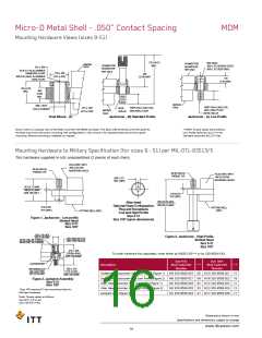 浏览型号MDM-9SCBRP-A141的Datasheet PDF文件第16页