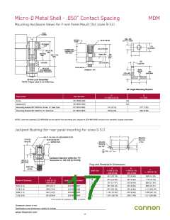 浏览型号MDM-9SCBRP-A141的Datasheet PDF文件第17页