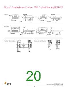 浏览型号MDM-9SCBRP-A141的Datasheet PDF文件第20页