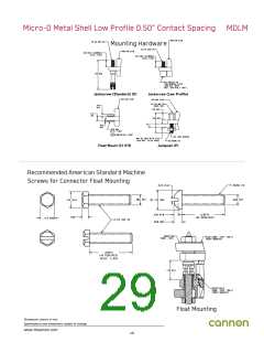 浏览型号MDM-9SCBRP-A141的Datasheet PDF文件第29页