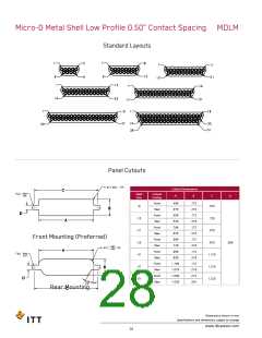浏览型号MDM-25SBSP-A172的Datasheet PDF文件第28页