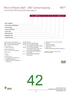 浏览型号MDM-25SBSP-A172的Datasheet PDF文件第42页