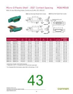 浏览型号MDM-25SBSP-A172的Datasheet PDF文件第43页