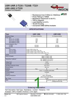 浏览型号USR2C-510RB8的Datasheet PDF文件第1页