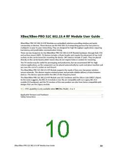 浏览型号XB24CZ7PITB003的Datasheet PDF文件第10页