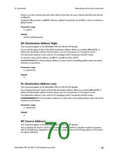 浏览型号XB24CZ7PITB003的Datasheet PDF文件第70页